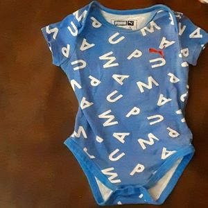 Puma infant outfit worn once